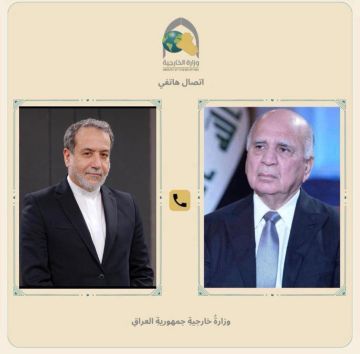 وزير الخارجية العراقي يبحث هاتفيا مع نظيره الإيراني تطورات المنطقة واستعدادات اجتماع التعاون الإسلامي في بغداد وزير الخارجية العراقي يبحث هاتفيا مع نظيره الإيراني تطورات المنطقة واستعدادات اجتماع التعاون الإسلامي في بغداد