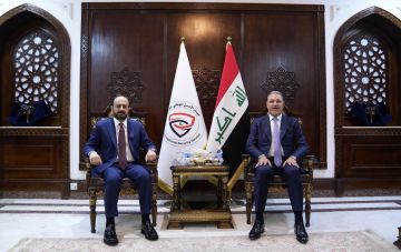 وزير الصناعة والمعادن ورئيس جهاز الأمن الوطني يبحثان مجالات التنسيق المشترك وزير الصناعة والمعادن ورئيس جهاز الأمن الوطني يبحثان مجالات التنسيق المشترك