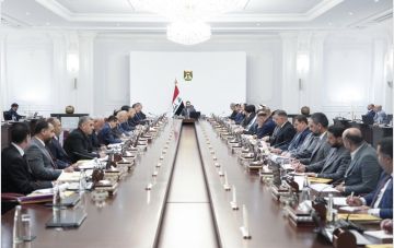 رئيس الوزراء يترأس الجلسة السادسة الاعتيادية للهيئة العليا للتنسيق بين المحافظات رئيس الوزراء يترأس الجلسة السادسة الاعتيادية للهيئة العليا للتنسيق بين المحافظات