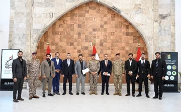 مدير مكتب القائد العام يلتقي ممثلي المتظاهرين ويؤكد الاهتمام بمطالبهم