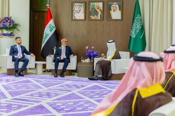 العراق والسعودية يبحثان التعاون في قطاع الطاقة ودعم استقرار المنظومة الكهربائية العراق والسعودية يبحثان التعاون في قطاع الطاقة ودعم استقرار المنظومة الكهربائية
