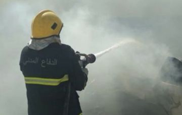 إخماد حريق اندلع داخل غرفة لحفظ الأضابير في الاتحاد العام للجمعيات الفلاحية شرقي بغداد إخماد حريق اندلع داخل غرفة لحفظ الأضابير في الاتحاد العام للجمعيات الفلاحية شرقي بغداد