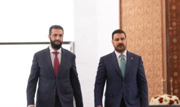 رئيس مجلس الوزراء يؤكد أهمية الشراكة وتعزيز التعاون الثنائي بين العراق وسوريا رئيس مجلس الوزراء يؤكد أهمية الشراكة وتعزيز التعاون الثنائي بين العراق وسوريا
