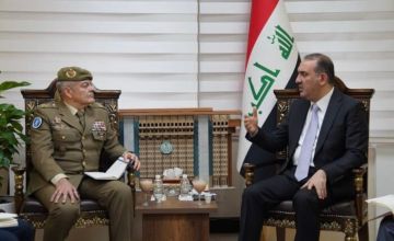 وزير الداخلية يبحث مع بعثة الناتو تطوير الشراكة الأمنية وتعزيز القدرات التدريبية وزير الداخلية يبحث مع بعثة الناتو تطوير الشراكة الأمنية وتعزيز القدرات التدريبية