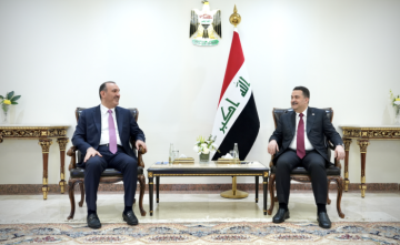 السوداني يستقبل وزير الداخلية ياسر المالكي: دعم المنظومة الأمنية وتحسين الإجراءات التي تمس حياة المواطنين السوداني يستقبل وزير الداخلية ياسر المالكي: دعم المنظومة الأمنية وتحسين الإجراءات التي تمس حياة المواطنين