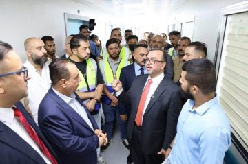 وزير الصحة يوجه بإعفاء مدير مستشفى الزهراء التعليمي في واسط وتكليف إدارة جديدة وزير الصحة يوجه بإعفاء مدير مستشفى الزهراء التعليمي في واسط وتكليف إدارة جديدة