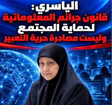  الياسري: قانون جرائم المعلوماتية لحماية المجتمع وليست مصادرة حرية التعبير 