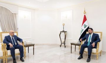 الحلبوسي يبحث مع وزير التخطيط عددا من الموضوعات المتعلقة بعمل الوزارة الحلبوسي يبحث مع وزير التخطيط عددا من الموضوعات المتعلقة بعمل الوزارة
