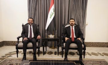 رئيس الوزراء والحلبوسي يؤكدان أهمية دعم العمل الحكومي في تقديم الخدمات الأساسية رئيس الوزراء والحلبوسي يؤكدان أهمية دعم العمل الحكومي في تقديم الخدمات الأساسية