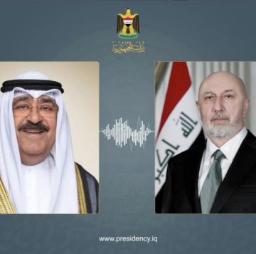 رئيس الجمهورية وأمير الكويت يؤكدان أهمية خفض التوترات واعتماد الحوار لمعالجة الخلافات رئيس الجمهورية وأمير الكويت يؤكدان أهمية خفض التوترات واعتماد الحوار لمعالجة الخلافات