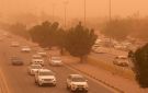 الأنواء الجوية: موجة الغبار ستستمر لساعات وتحسن تدريجي في مدى الرؤية