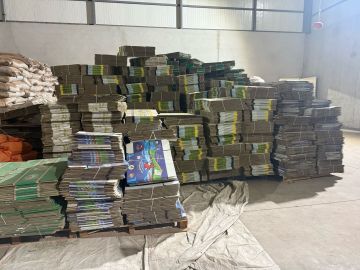 ضبط معمل يقلد العلامات التجارية في نينوى ضبط معمل يقلد العلامات التجارية في نينوى