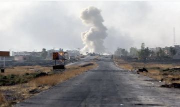 تعرض اللواء 17 بالحشد الشعبي في قضاء الرطبة لقصف جوي