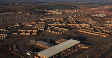 مسيرة مفخخة تستهدف قاعدة بلد الجوية في صلاح الدين