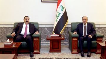 اكمال الاستحقاقات واوضاع المنطقة على طاولة مباحثات السامرائي والمالكي اكمال الاستحقاقات واوضاع المنطقة على طاولة مباحثات السامرائي والمالكي