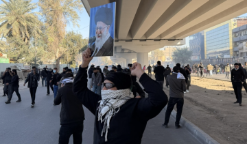تظاهرات في العراق تندد باغتيال المرشد الأعلى في إيران