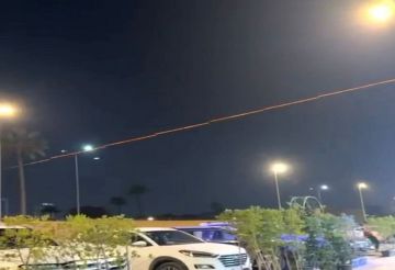 هجوم بالصواريخ والمسيرات على السفارة الأمريكية في بغداد (فيديوهات)