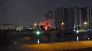 انفجار قرب السفارة الأمريكية في بغداد بطائرة مسيرة محملة بالمتفجرات