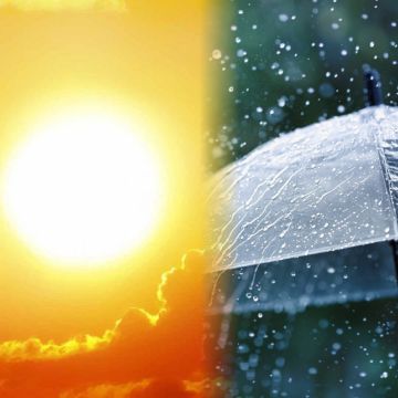 الانواء الجوية : امطار متفرقة وارتفاع بدرجات الحرارة خلال الايام المقبلة