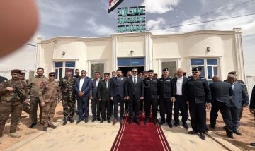 افتتاح منفذ الوليد الحدودي مع سوريا