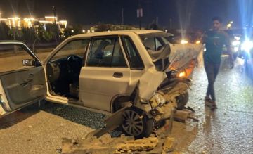 إصابات نتيجة حادث سير وسط الديوانية