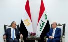 العراق ومصر يبحثان جهود تثبيت التهدئة وتجنب التصعيد في المنطقة
