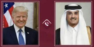 أمير قطر وترامب يبحثان هاتفياً مساعي خفض التصعيد في المنطقة