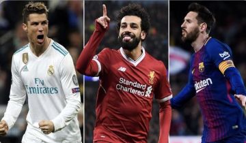 ميسي ورونالدو وصلاح وآخرون..نجوم 