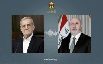 رئيس الجمهورية ونظيره الإيراني يؤكدان أهمية وقف الحرب وإنهاء التوترات في المنطقة رئيس الجمهورية ونظيره الإيراني يؤكدان أهمية وقف الحرب وإنهاء التوترات في المنطقة