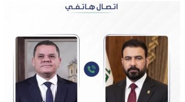 الزيدي ورئيس الوزراء الليبي يؤكدان على دعم جهود الاستقرار في المنطقة