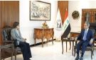 القاضي زيدان يبحث مع رئيس لجنة الصليب الأحمر متابعة الملفات الإنسانية والقانونية - iq