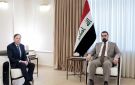 الحلبوسي و بترايوس يبحثان الأوضاع في العراق وتطورات الأحداث الإقليمية والدولية
