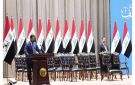 رئيس مجلس الوزراء علي فالح الزيدي والوزراء المصوت عليهم يؤدون اليمين الدستورية - iq