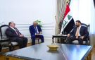 الزيدي وهاريس يناقشان تعزيز الشراكة بين بغداد وواشنطن