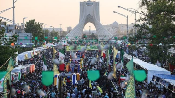 تظاهرات في ايران ضد الاتفاق المرتقب مع الولايات المتحدة تظاهرات في ايران ضد الاتفاق المرتقب مع الولايات المتحدة