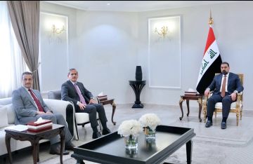 رئيس مجلس النواب يبحث مع رئيسي هيئة النزاهة وديوان الرقابة المالية عددا من الملفات رئيس مجلس النواب يبحث مع رئيسي هيئة النزاهة وديوان الرقابة المالية عددا من الملفات