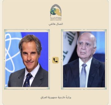 وزير الخارجية يؤكد موقف العراق الثابت الرافض لتوسيع رقعة الحرب أو زعزعة أمن واستقرار المنطقة وزير الخارجية يؤكد موقف العراق الثابت الرافض لتوسيع رقعة الحرب أو زعزعة أمن واستقرار المنطقة