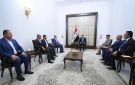 رئيس الوزراء خلال استقباله وفد العتبة العسكرية المقدسة: أهمية مواصلة مشاريع الإعمار والتطوير في سامراء