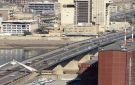 المرور العامة: قطع جسر الجمهورية وسط بغداد
