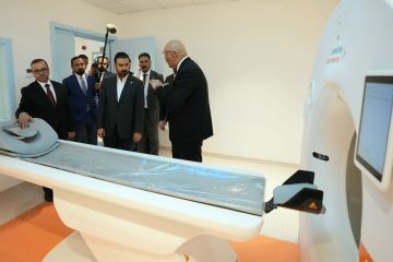رئيس مجلس الوزراء السيد علي فالح الزيدي يفتتح مركز الرحمن للرنين والمفراس الحلزوني في مستشفى ابن البيطار، بنظام إلكتروني متطور، ويوجه بجعل خدماته مجانية