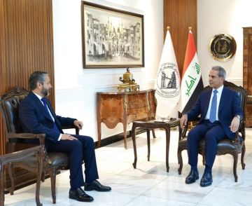 رئيس مجلس القضاء الأعلى يبحث مع رئيس مجلس أمناء بيت الحكمة توثيق تاريخ القضاء العراقي رئيس مجلس القضاء الأعلى يبحث مع رئيس مجلس أمناء بيت الحكمة توثيق تاريخ القضاء العراقي