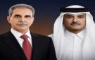 القاضي زيدان يعزي أمير دولة قطر بوفاة والده في الدوحة