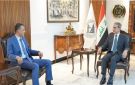 القاضي زيدان يبحث مع يونس محمود الإشكاليات القانونية التي تواجه مسيرة تطوير واقع كرة القدم بالعراق