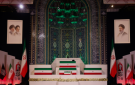 جثمان الشهيد السيد خامنئي في مصلى طهران استعدادا لمراسم تشييعه - iq