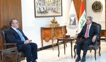 القاضي زيدان وهاريس يبحثان الإجراءات بشأن الجهات والأشخاص التي تحمل السلاح خلافا للقانون القاضي زيدان وهاريس يبحثان الإجراءات بشأن الجهات والأشخاص التي تحمل السلاح خلافا للقانون