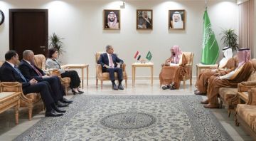 رئيس مجلس القضاء الأعلى يبحث مع وزير العدل السعودي التعاون المشترك في المجالات القضائية والقانونية رئيس مجلس القضاء الأعلى يبحث مع وزير العدل السعودي التعاون المشترك في المجالات القضائية والقانونية