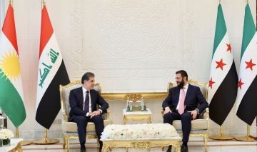 نيجيرفان بارزاني يدعو الجولاني إلى زيارة العراق نيجيرفان بارزاني يدعو الجولاني إلى زيارة العراق