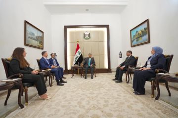 رئيس الوزراء: العراق يسعى إلى الانفتاح الاقتصادي على إيطاليا وسائر دول الاتحاد الأوروبي رئيس الوزراء: العراق يسعى إلى الانفتاح الاقتصادي على إيطاليا وسائر دول الاتحاد الأوروبي