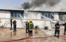 إخماد حريق مستشفى الفيحاء التعليمي في البصرة