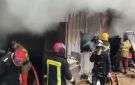 السيطرة على حريق بمخزن تجاري بمنطقة باب الشرقي في بغداد
